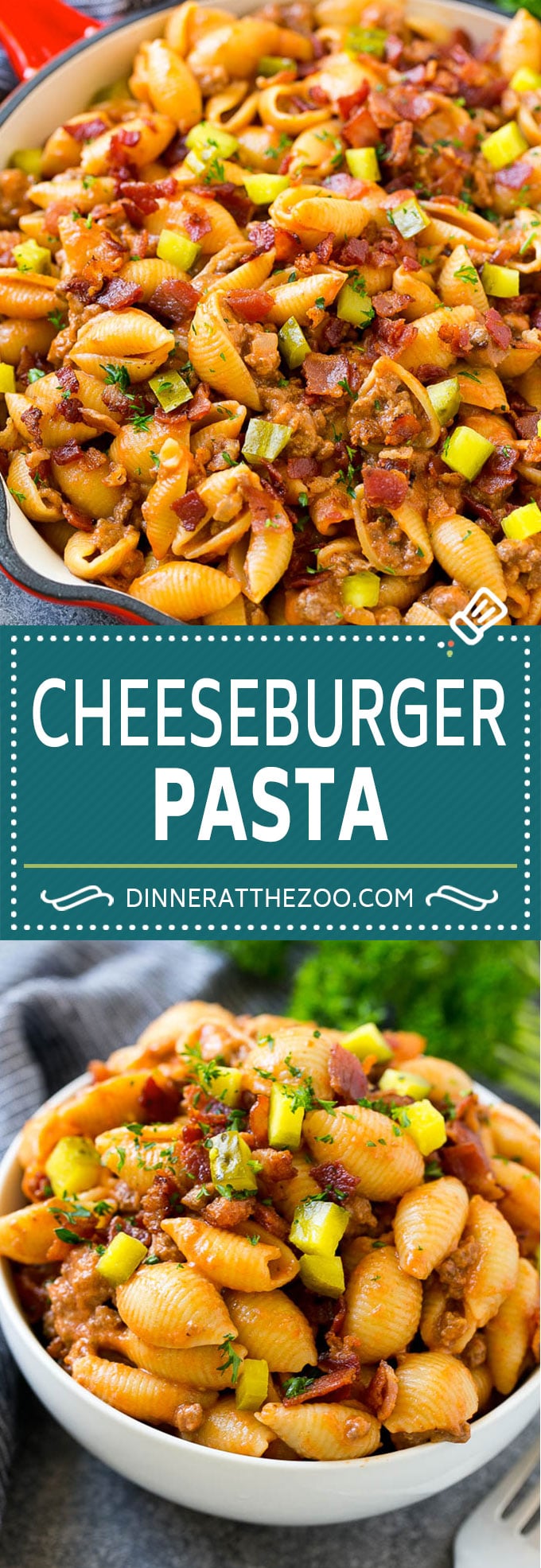 Hamburguesa de pasta con queso |  Masa de hamburguesa |  Pasta de carne molida # hamburguesa con queso # tocino # pasta #dinneratthezoo