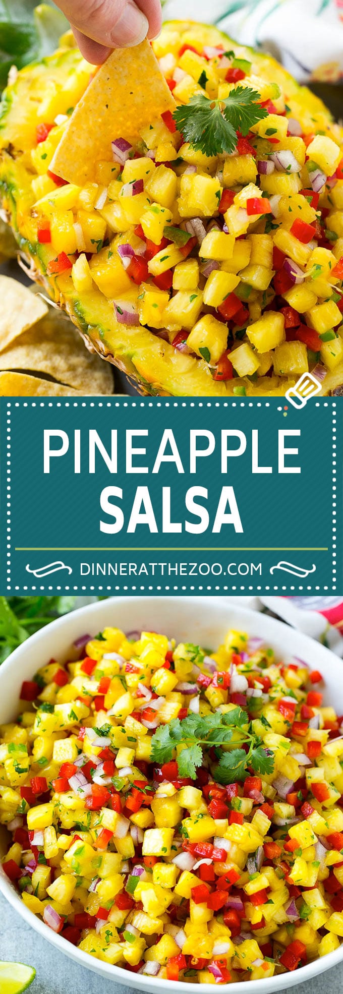 Receta de salsa de piña |  Salsa de frutas |  Receta de piña #ananas #salsa #dinneratthezoo
