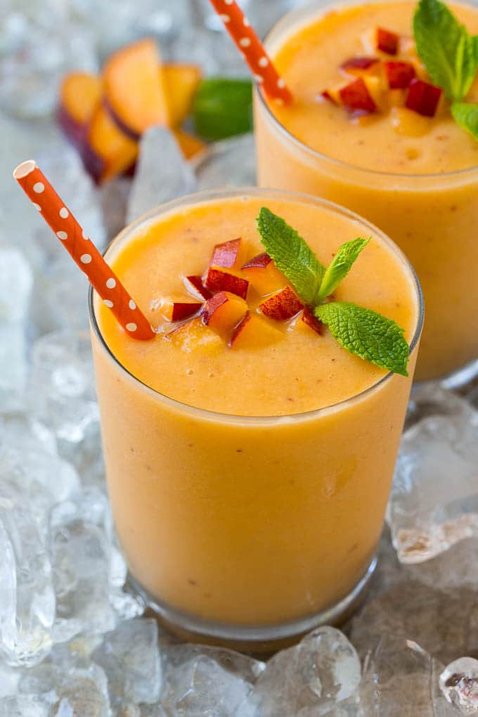 Batido de durazno