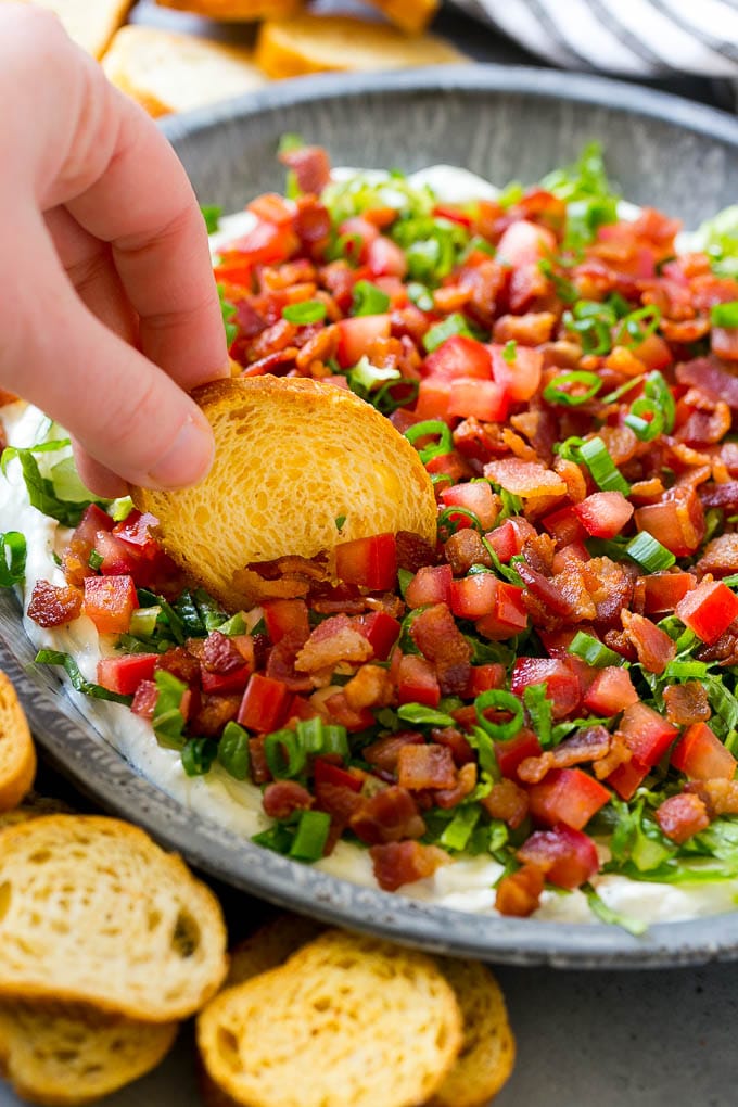 Receta BLT Dip