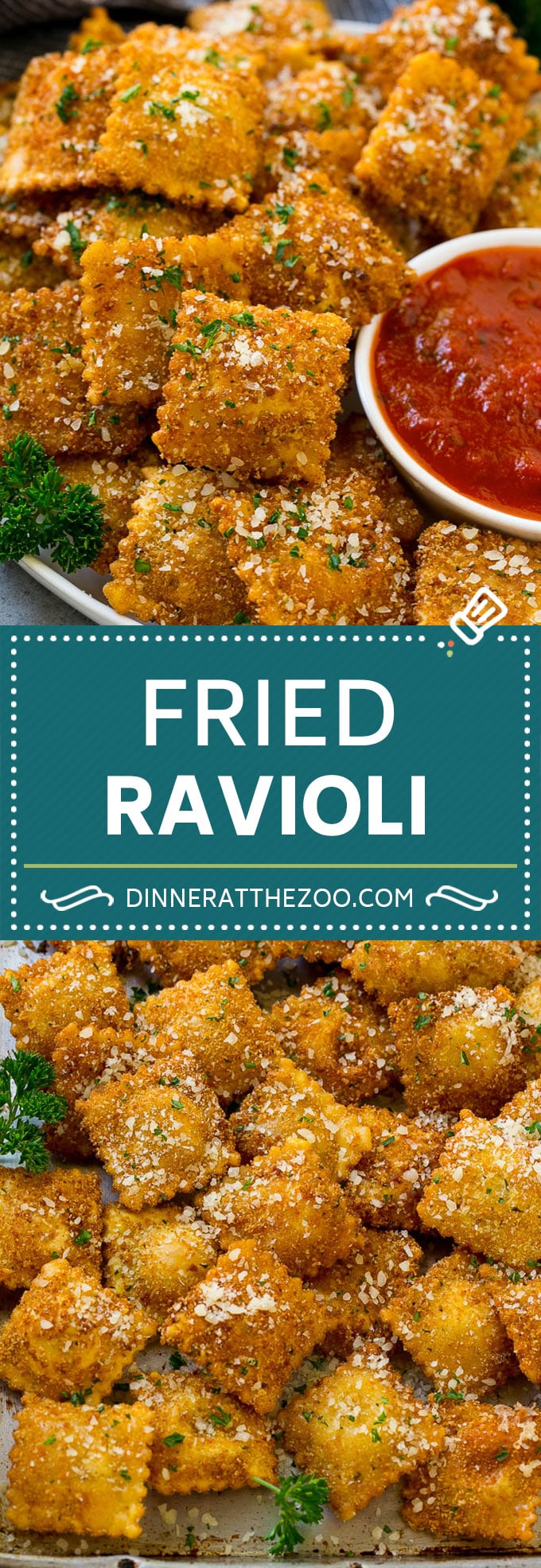 Receta de ravioles fritos |  Ravioles a la plancha |  Receta de ravioles |  Aperitivo italiano #ravioli # aperitivo #italiano #pasta #dinneratthezoo