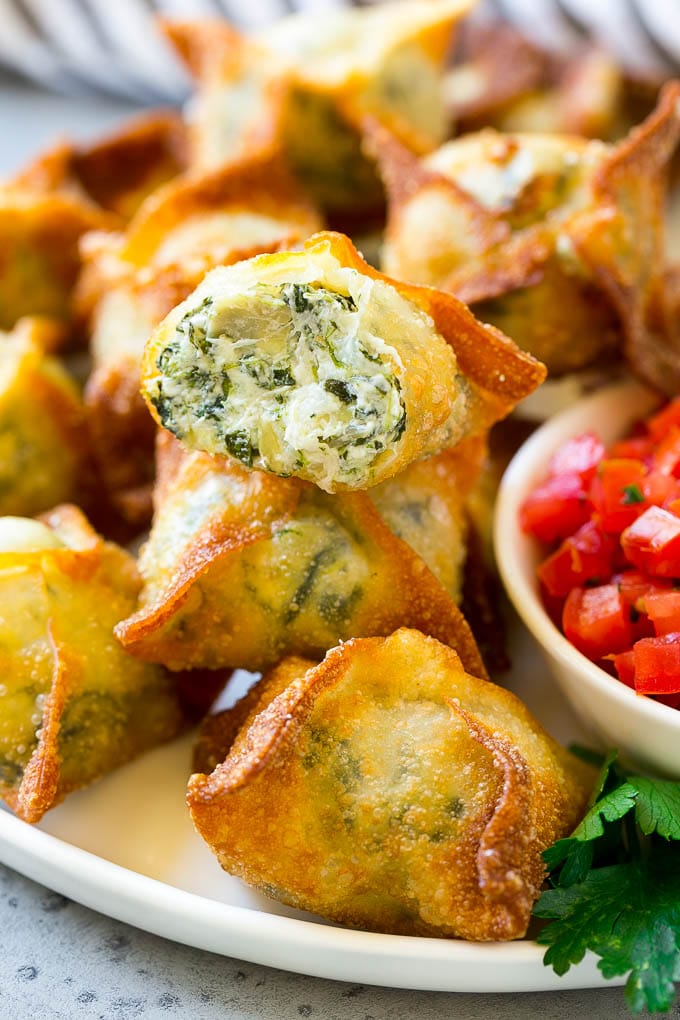 Empanadillas de espinacas y alcachofas