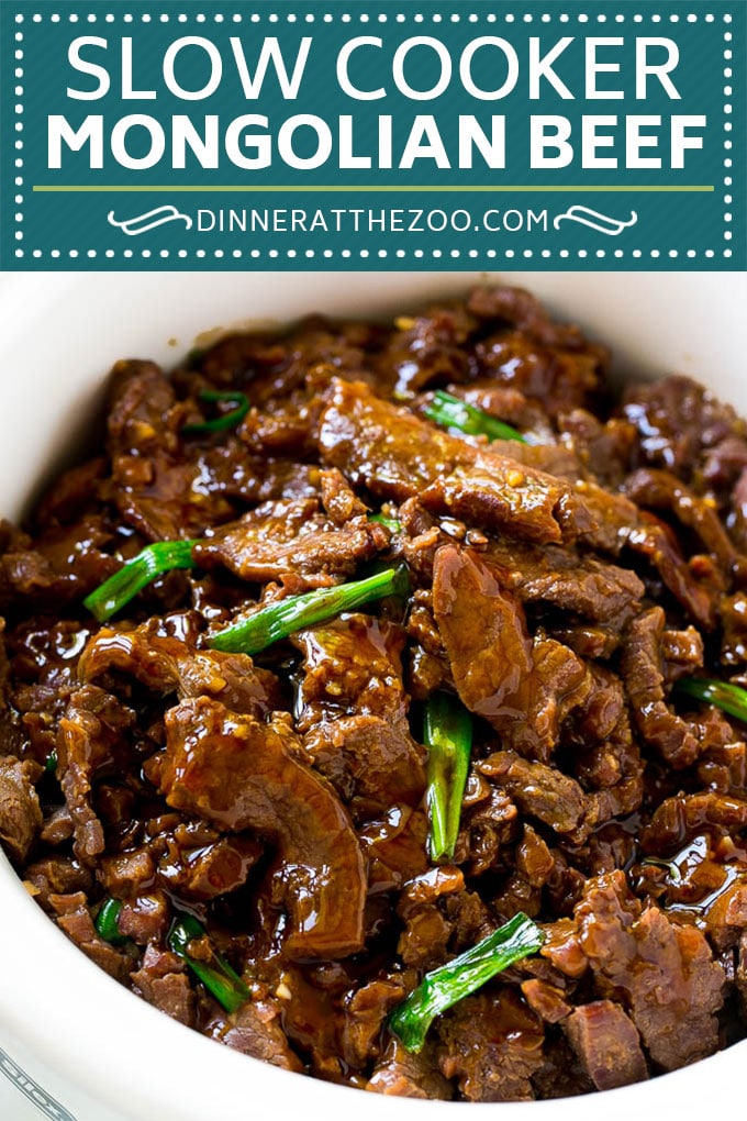 Receta de carne mongol en olla de cocción lenta |  Olla de barro de ternera de Mongolia |  Receta de carne asiática |  Carne de res en olla de cocción lenta #beef #slowcooker #crockpot #asianfood #dinneratthezoo