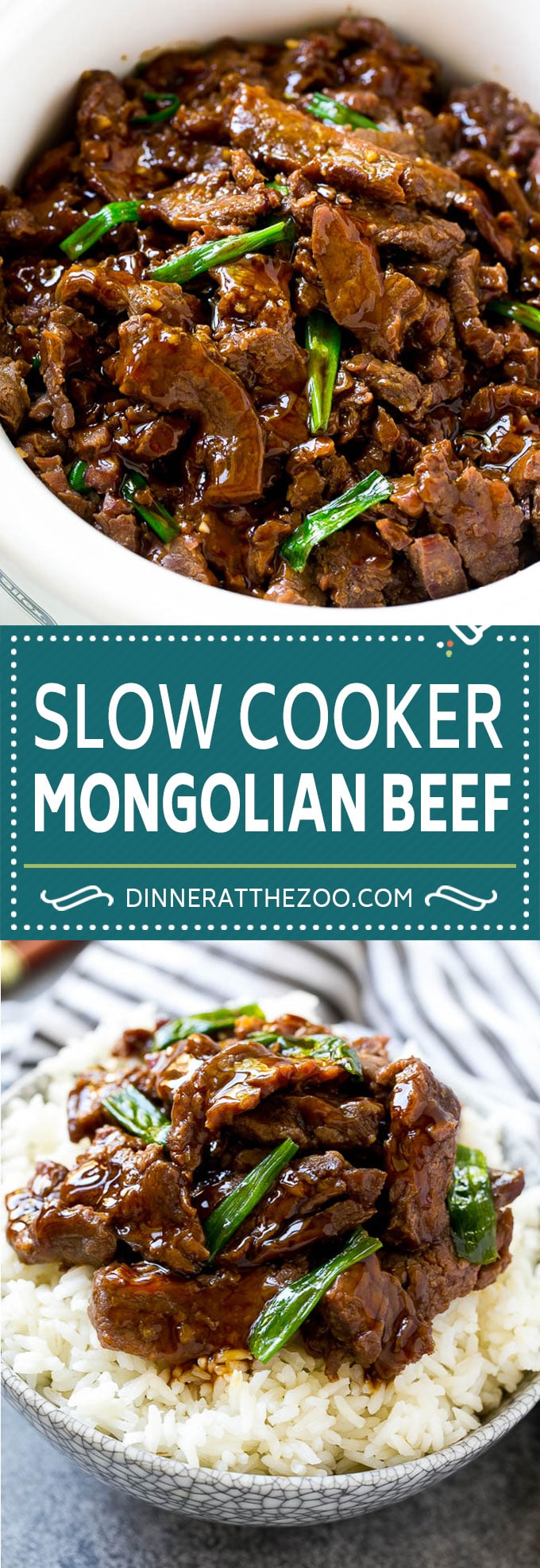Receta de carne mongol en olla de cocción lenta |  Olla de barro de ternera de Mongolia |  Receta de carne asiática |  Carne de res en olla de cocción lenta #beef #slowcooker #crockpot #asianfood #dinneratthezoo