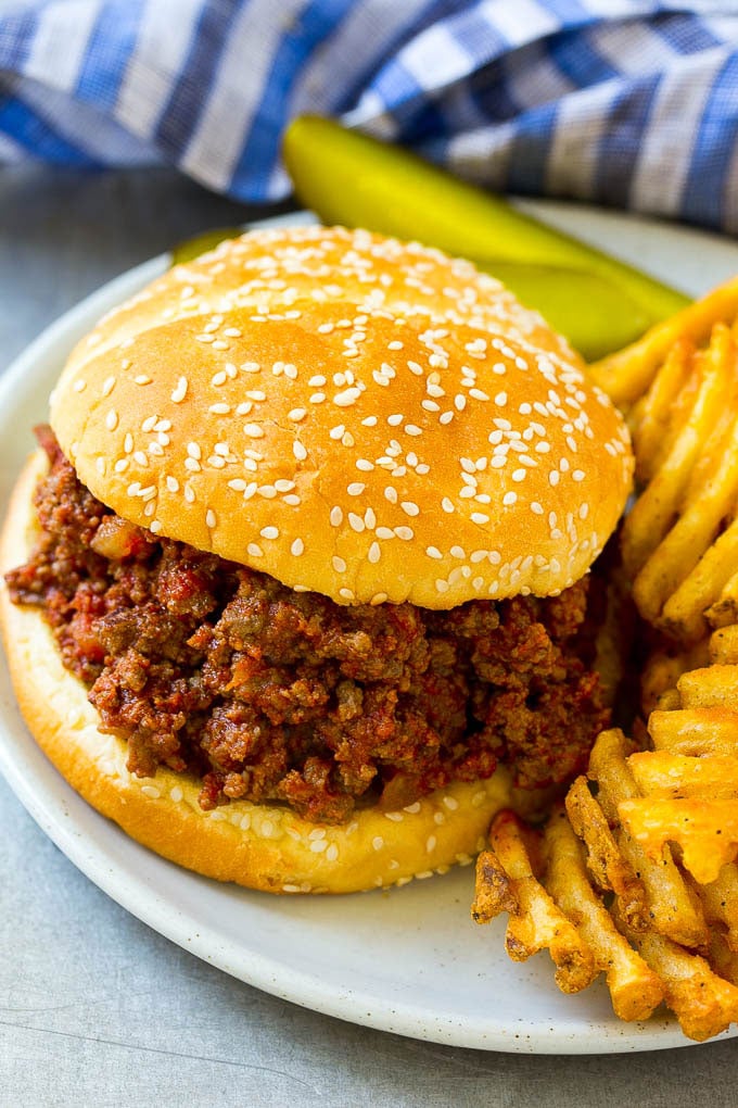 Sloppy Joes en la olla de cocción lenta