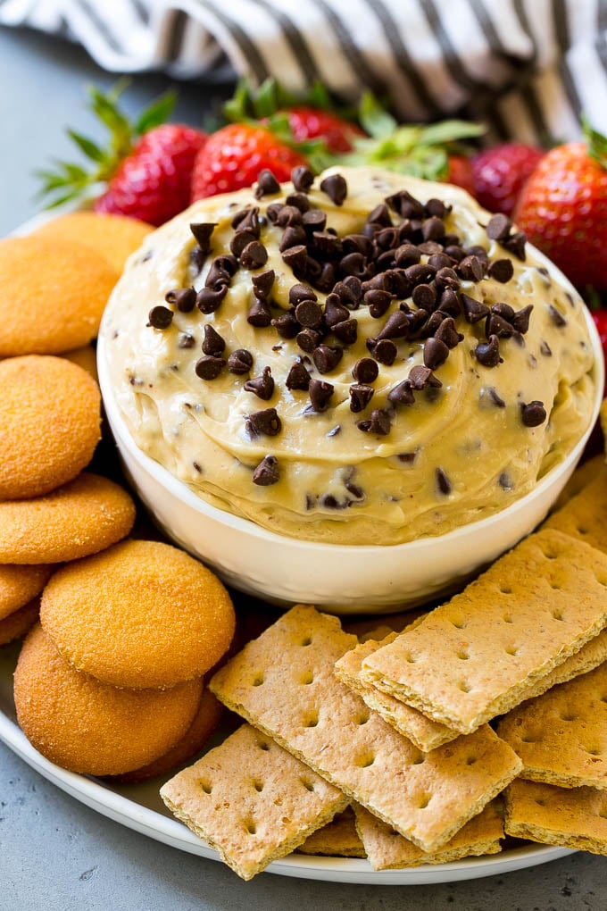 salsa con sabor a masa de galleta