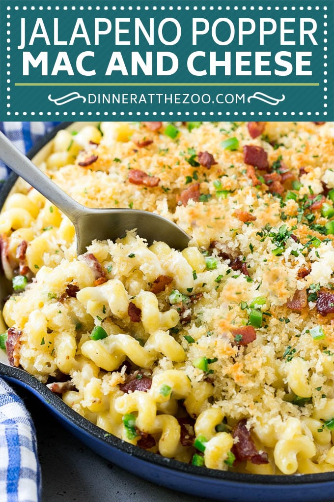 Receta de macarrones con queso y jalapeños |  Macarrones con Queso con Tocino |  Macarrones con Queso Picante |  Jalapeño Mac and Cheese #jalapeño #bacon #pasta #macandcheese #dinner #Cazuelas online#cheese