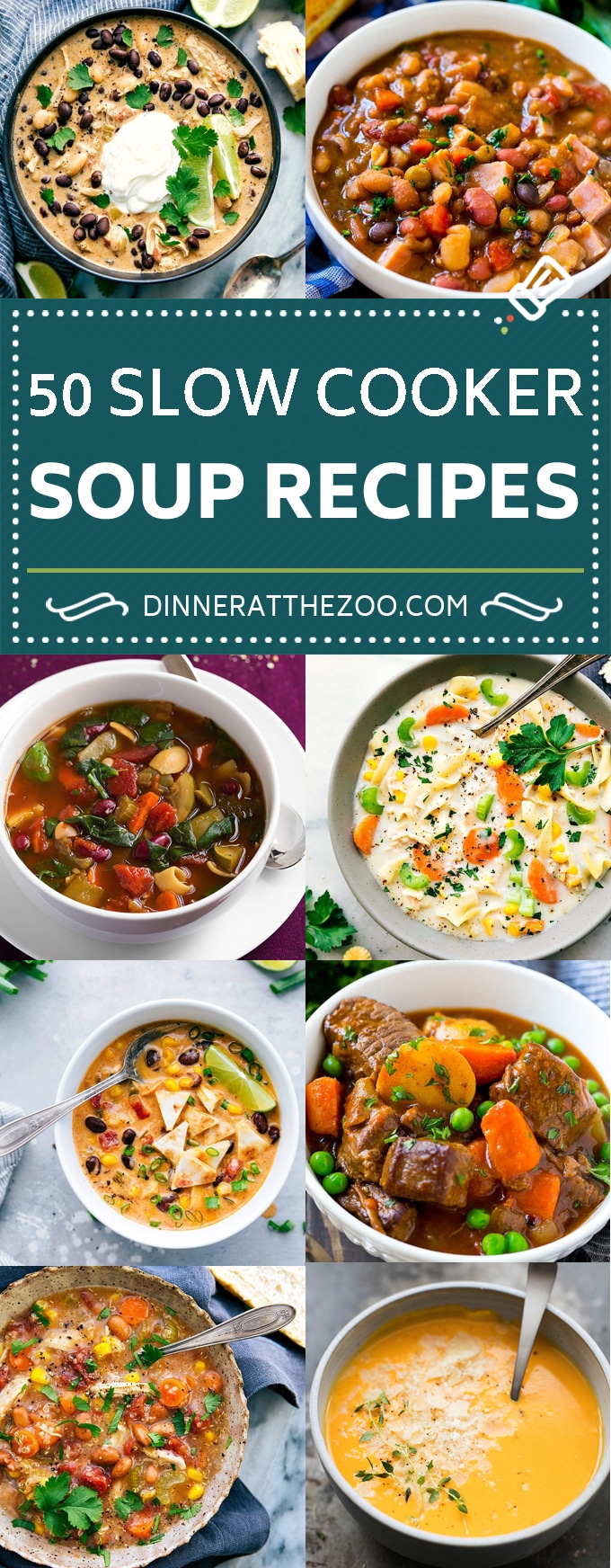 50 recetas de sopa de olla de cocción lenta |  Recetas de sopa de vajilla |  Sopa de pollo |  Sopa de pescado |  Estofado de ternera #sopa # estofado #slowcooker #crockpot #Cazuelas online#dinner