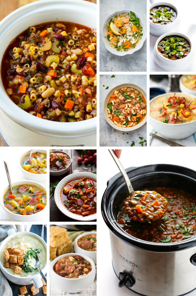 50 recetas de sopa de olla de cocción lenta | Recetas de sopa de vajilla | Sopa de pollo | Sopa de pescado | Estofado de ternera #sopa # estofado #slowcooker #crockpot #Cazuelas online#dinner Recetas de sopa de olla de cocción lenta como sopa de lentejas, sopa de salchicha y sopa de papa.