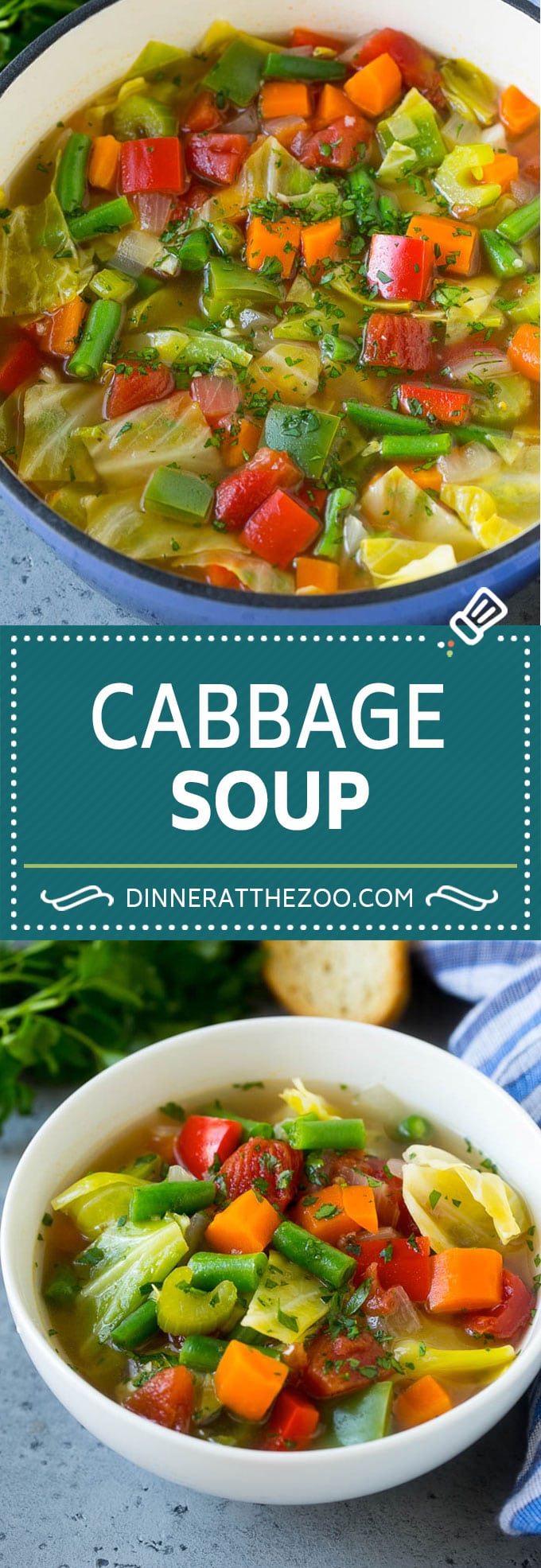 Receta de sopa de repollo |  Sopa de verduras |  Sopa vegetariana |  Sopa saludable #sopa #saludable # limpieza # repollo #vegetales #verduras # cena #dinneratthezoo