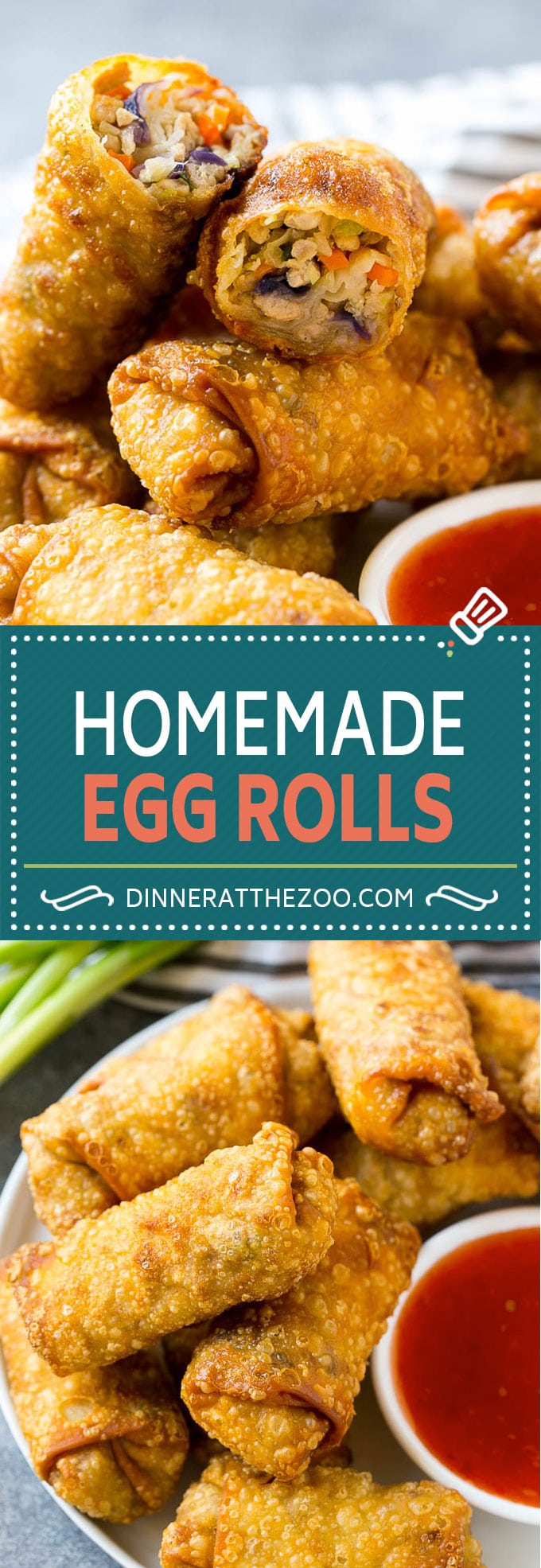 Rollitos de huevo caseros |  Rollos de huevo chinos |  Rollitos de huevo con carne de cerdo |  Receta de rollitos de huevo #eggrolls #aperitif #Cazuelas online#chinesefood