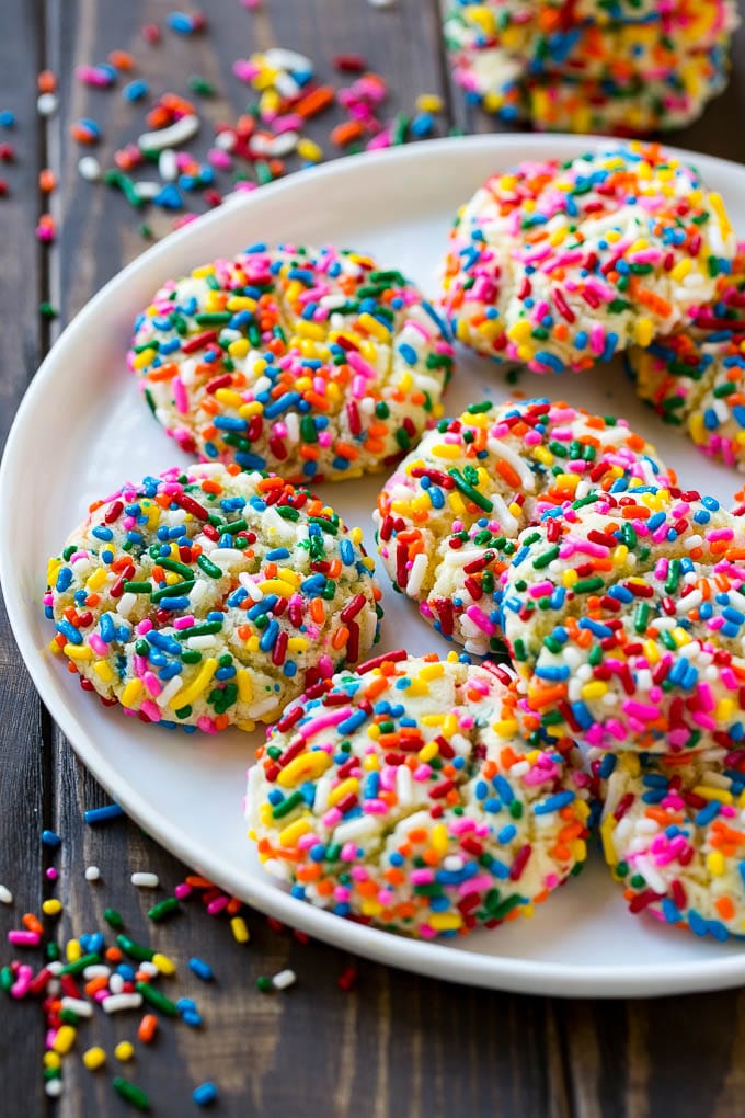 Galletas Funfetti