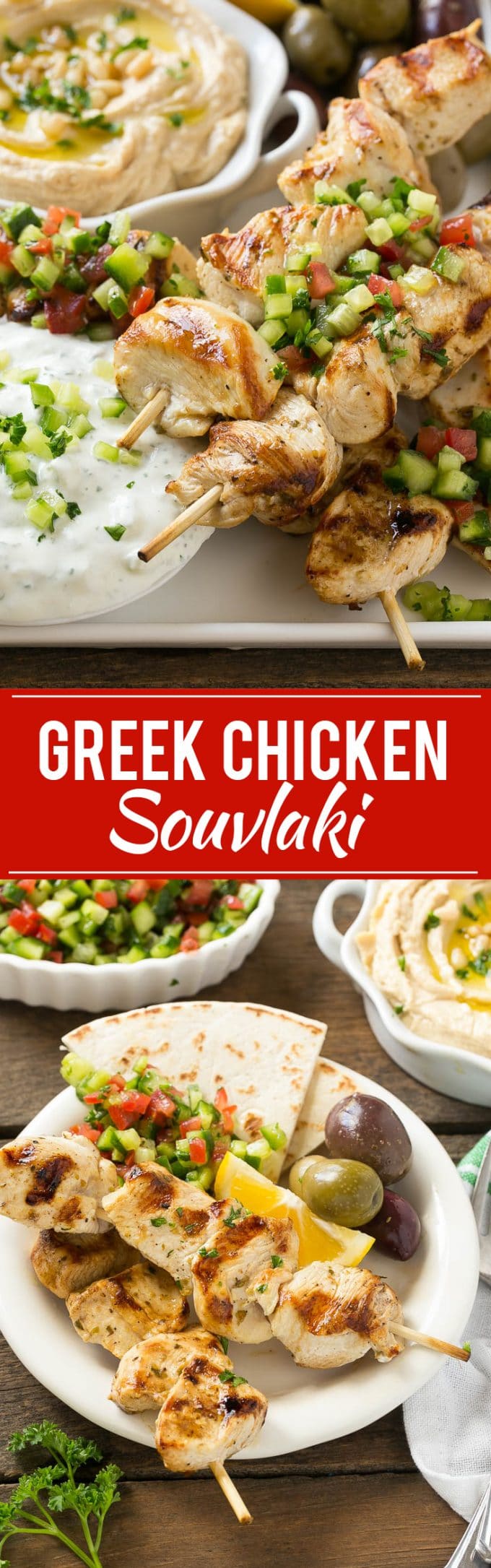 Receta griega de pollo Souvlaki |  Pollo griego fácil |  Souvlaki de pollo |  Brochetas de pollo al estilo griego |  Brochetas de pollo griegas fáciles #pollo #kabobs #gluten #keto # lowcarb #grilling #dinneratthezoo