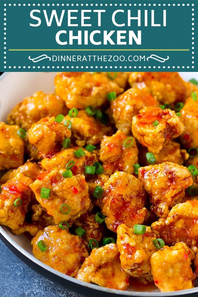 Receta de pollo con chile dulce |  Pollo tailandés |  Pollo asiático #pollos #thafood #chili #dinner #dinneratthezoo