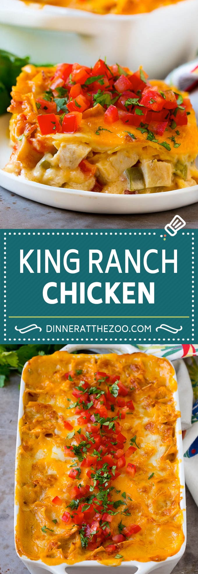 Receta de pollo King Ranch |  Cazuela De Pollo Mexicano |  Flan cremoso de pollo # cazuela #Pollo #quese #comfortfood # cena #dinneratthezoo