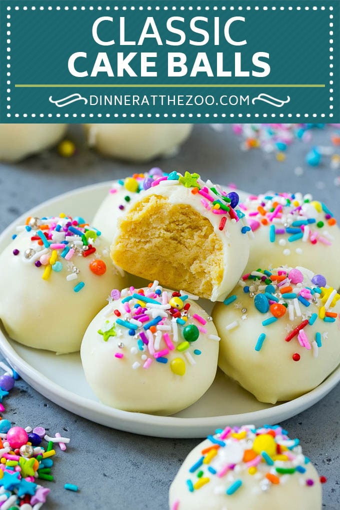 Receta de la bola de pastel |  Pastel de trufa |  Bocaditos de pastel # pastel # postre # postres #dinneratthezoo