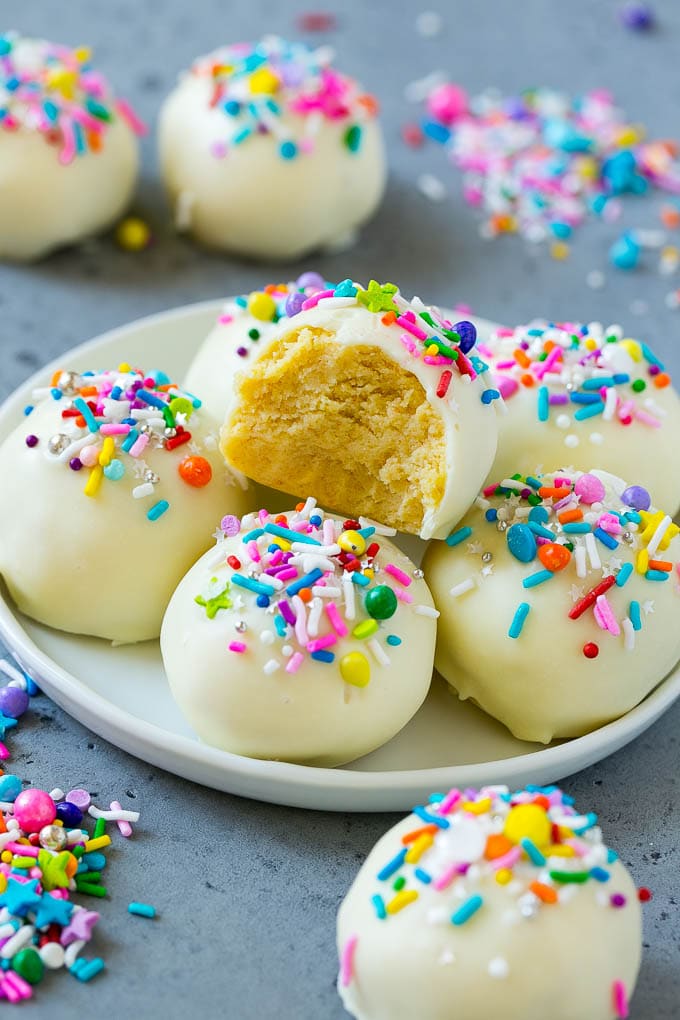Receta de bola de pastel