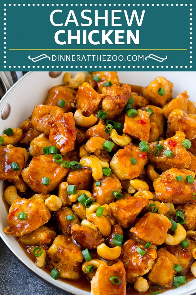 Receta de pollo con anacardos |  Pollo salteado con anacardos |  Receta de pollo # anacardos # pollo # cena #dinneratthezoo