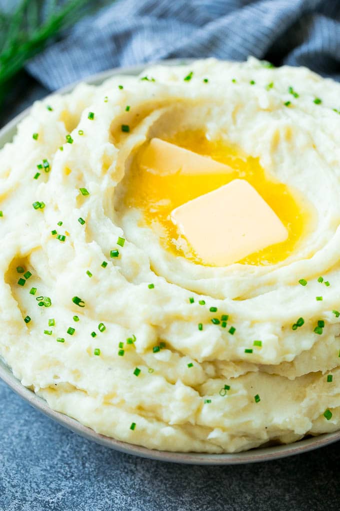 Puré de papas instantáneo