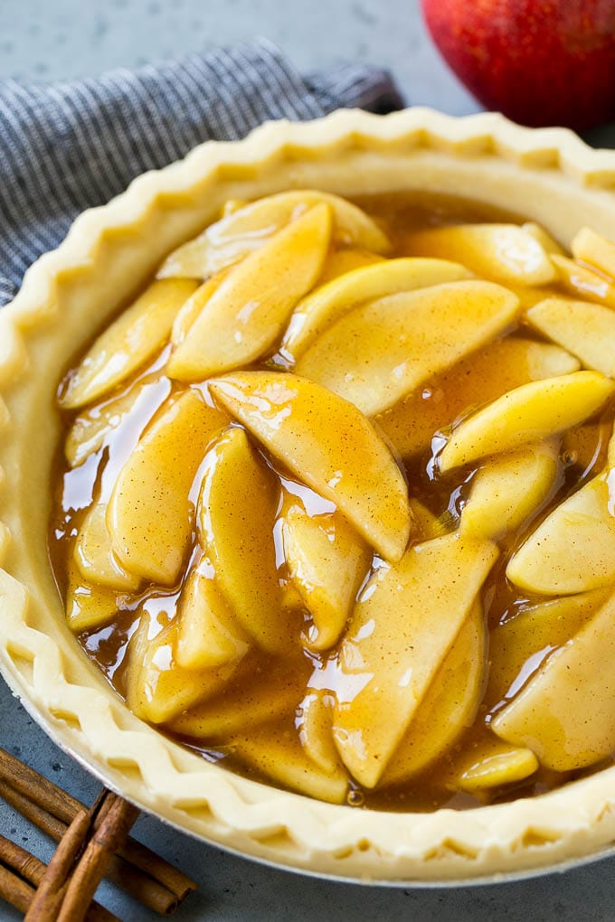 Relleno de tarta de manzana