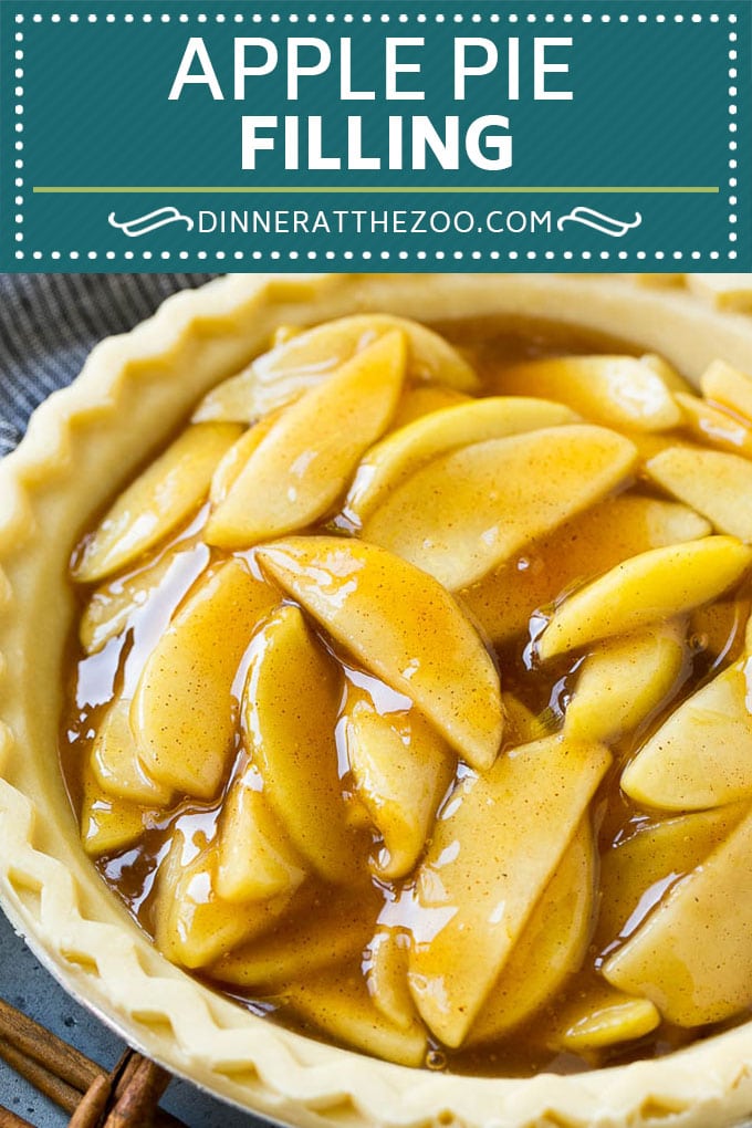 Receta de relleno de tarta de manzana |  Receta de tarta de manzana |  Receta de manzana # manzana # otoño # hornear # pieza #dinneratthezoo