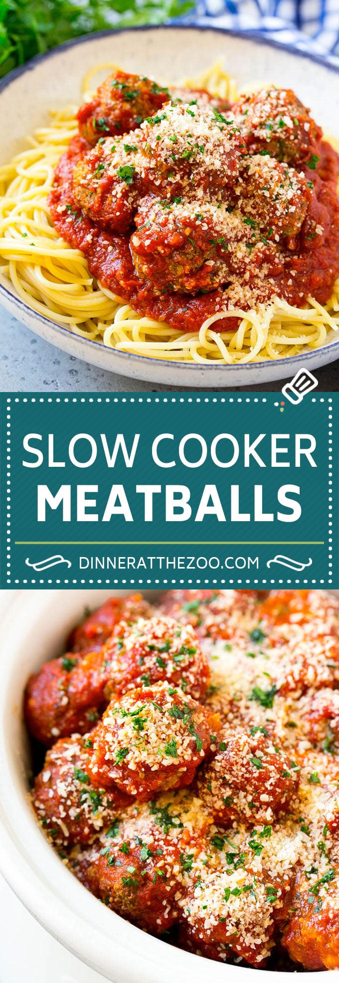 Receta de albóndigas en olla de cocción lenta |  Albóndigas de barro |  Albóndigas Italianas |  Espaguetis y albóndigas #meatballs #slowcooker #crockpot #dinner #Cazuelas online#italian