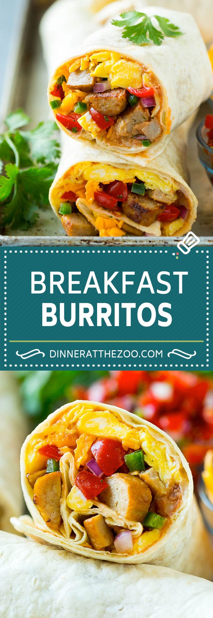 Receta de burrito de desayuno 【 Cazuelas Online