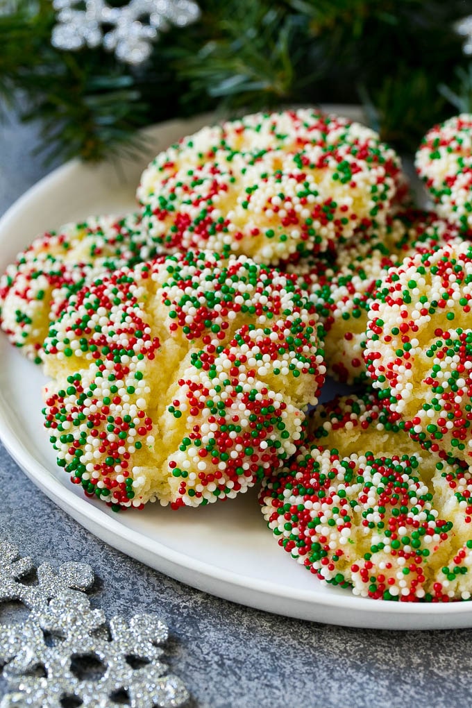 Galletas de mantequilla pegajosas