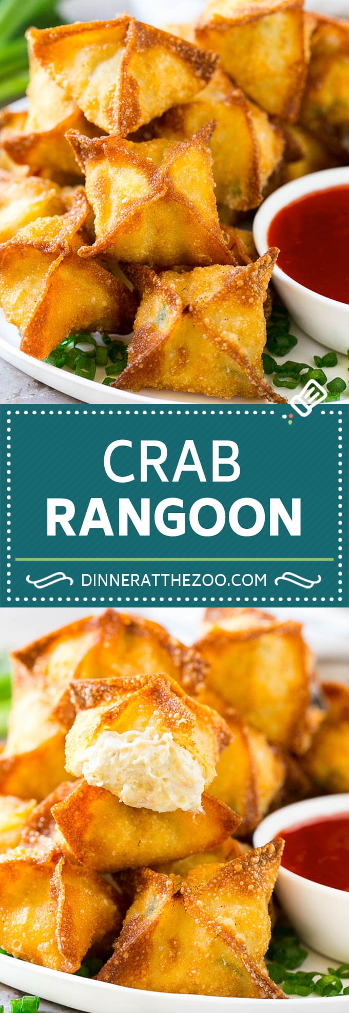 Receta de cangrejo de Rangún |  Wonton de cangrejo |  Wonton de queso crema # cangrejo # queso #aperitivo # merienda #comida china # cena #dinneratthezoo