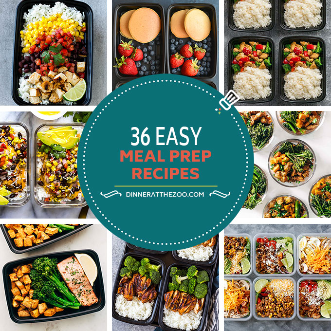 36 recetas de Easy Meal Prep