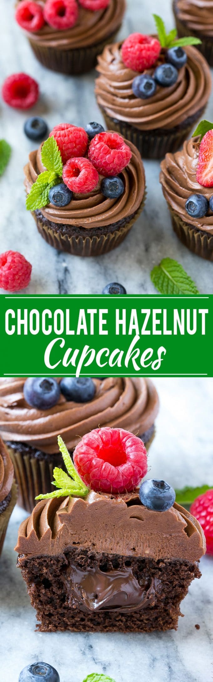 Magdalenas de chocolate y avellanas |  Cupcakes de chocolate #chocolate #cupcakes #postre #Cazuelas online#baking