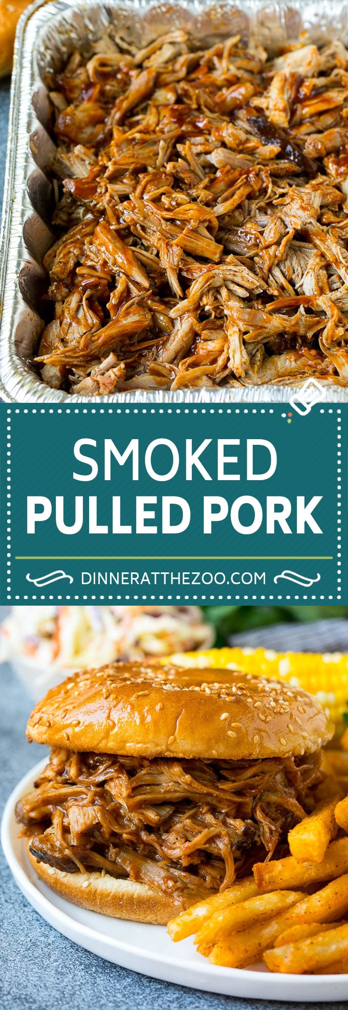 Receta de cerdo ahumado |  Paletilla de cerdo ahumada #fumador # cerdo #pulledpork #diner #dinneratthezoo