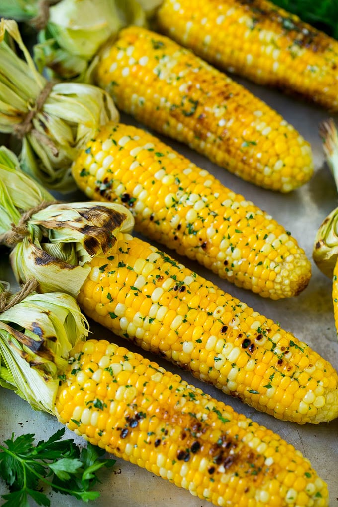 Elote asado