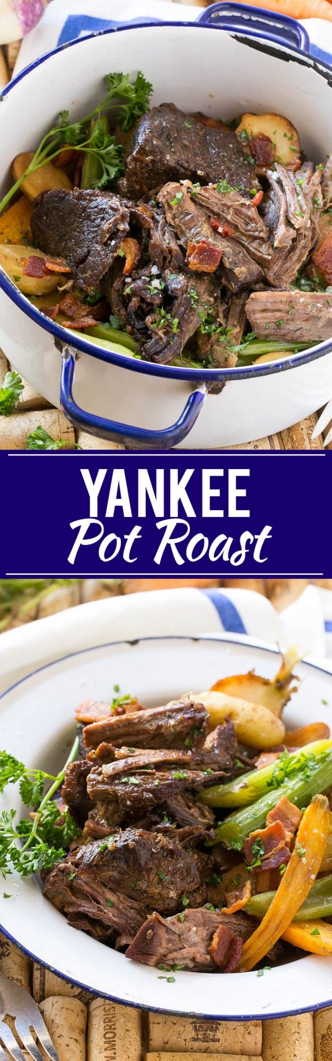 Asado Yankee Pot |  Asado fácil a la olla #potroast #beef #comfortfood #cena #dinneratthezoo