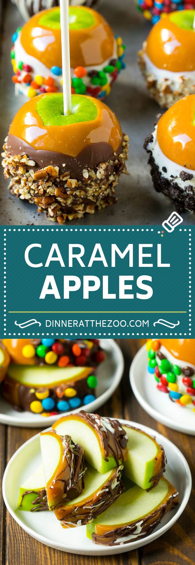 Receta de manzana caramelizada |  Manzanas remojadas |  Postre de manzana #manzanas #caramelo #chocolate #postre # otoño #dinneratthezoo