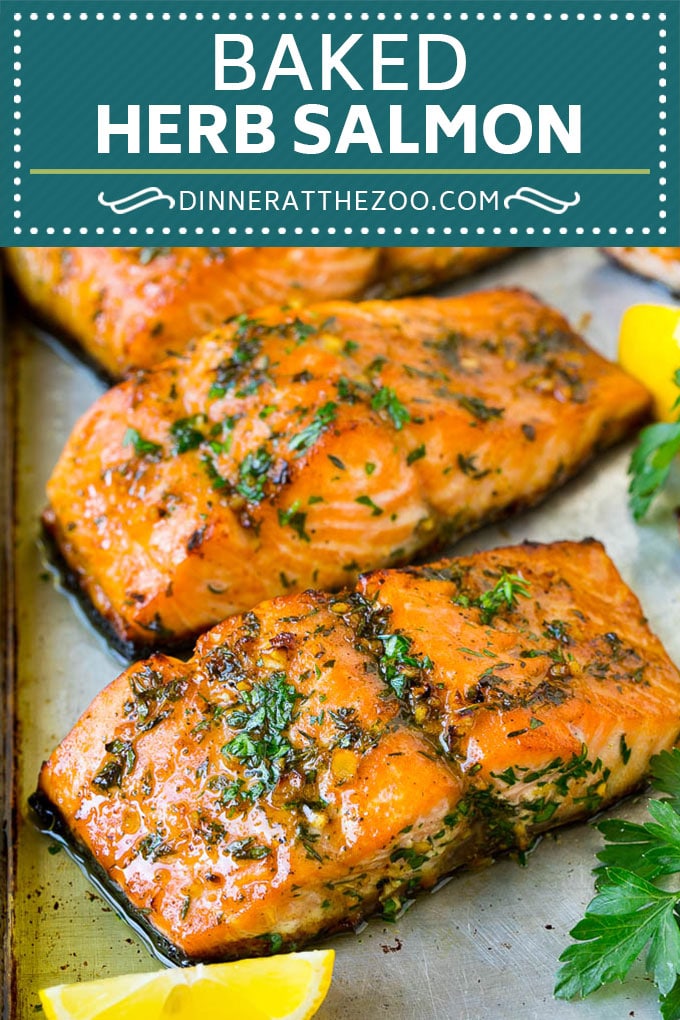 Receta de salmón al horno |  Salmón con ajo |  Salmón asado # Salmón # Mariscos # Pescado # Cena # Dinneratthezoo