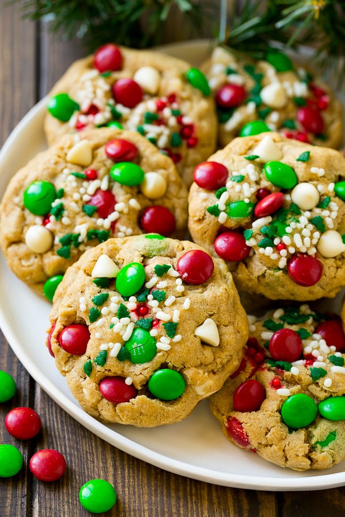 Monster Cookies (versión navideña)