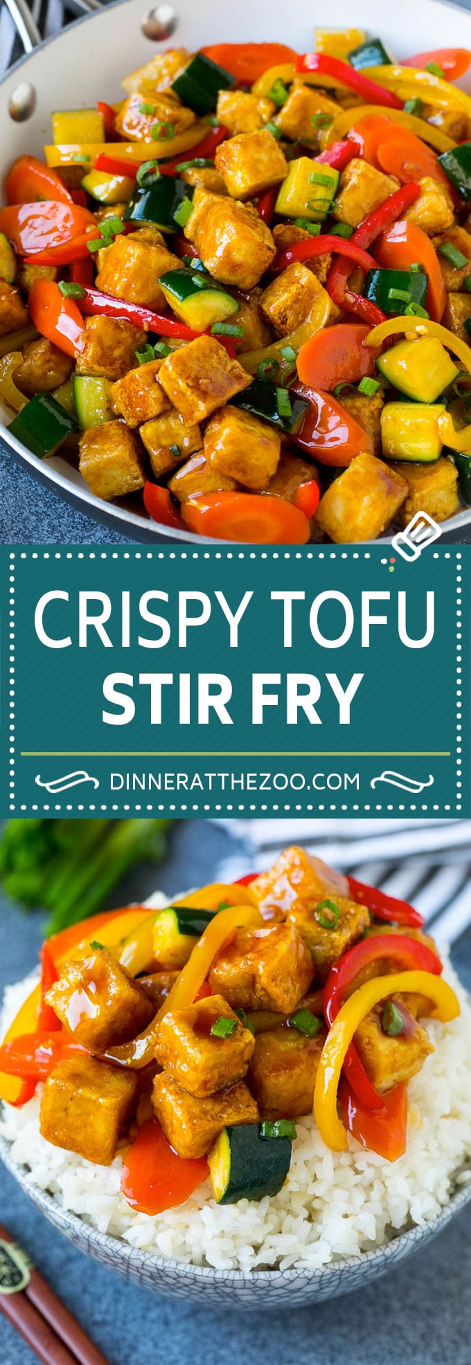 Receta de tofu salteado |  Tofu crujiente |  Tofu y verduras |  Verduras salteadas #tofu # vegetariano #stirfry # calabacín # cena # sin carne #dinneratthezoo