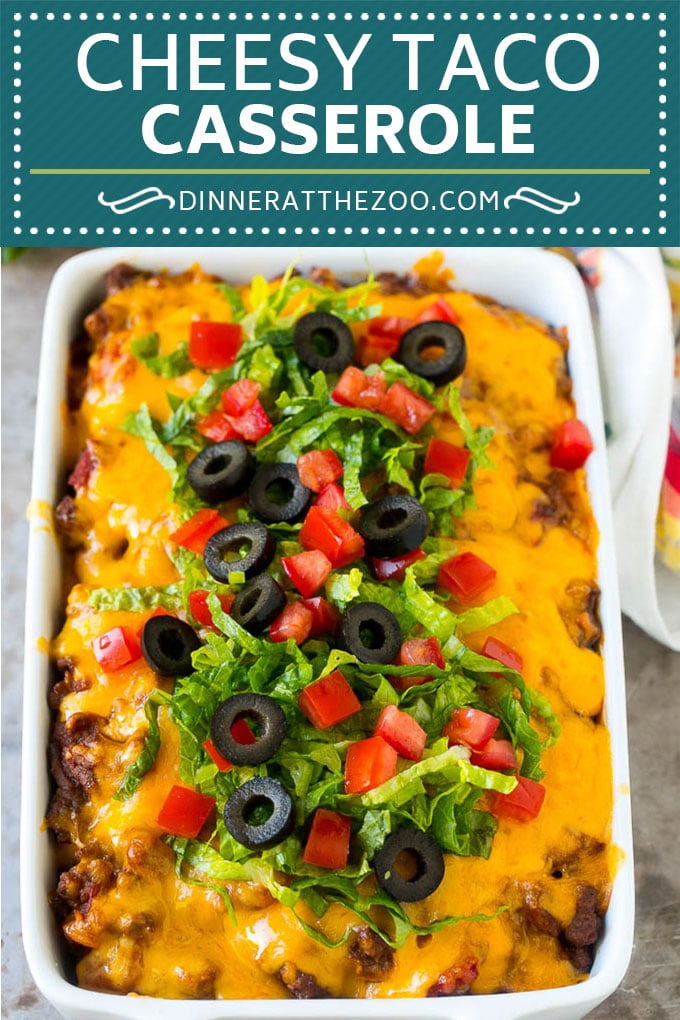 Receta de cazuela de tacos |  Cazuela Mexicana |  Cazuela de ternera # cazuela #tacos # ternera # cena # queso #dinneratthezoo