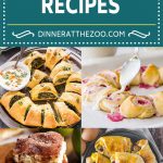 Recetas de croissant roll |  Aperitivos Crescent Roll |  Postre de croissant enrollado |  Comida de croissant