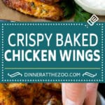 Receta de alitas de pollo al horno |  Alitas de pollo asado # pollo # alitas de pollo # aperitivo # merienda # cena #dinneratthezoo