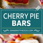 Receta de barras de cereza |  Barras de pastel de cereza |  Galletas de cereza |  Galletas en el bar #cookies #bar #cherry #supply #postre #posserts #dinneratthezoo