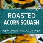 Calabaza Bellota Asada |  Receta de calabaza y bellota #squash #winter #sidedish #dinner #dinneratthezoo