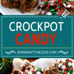 Caramelos de cocción lenta |  Caramelos de cocción lenta |  Manojos de maní Crockpot |  Racimos de cacahuetes de chocolate
