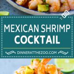 Receta de cóctel de camarones a la mexicana |  Coctel de Camarones |  Cóctel de camarones |  Camarón mexicano # camarón # aperitivo # aguacate # mexicano #dinneratthezoo
