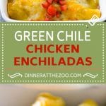Receta de enchiladas de pollo con chile verde |  Receta de enchiladas verdes |  Enchiladas Fáciles |  Enchiladas de Pollo |  Enchiladas de pollo y queso