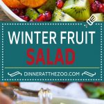 Ensalada de frutas de invierno |  Ensalada de cítricos |  Receta de ensalada de frutas |  Receta de ensalada saludable