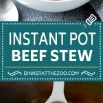 Receta de estofado de carne instantánea | Estofado de ternera en olla a presión | Estofado de ternera #beef #stew #soup #pressurecooker #instantpot #dinner #dinneratthezoo
