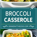 Receta de cazuela de brócoli |  Cazuela de brócoli y queso |  Brócoli al horno # brócoli # queso # cazuela # guarnición # cena #dinneratthezoo