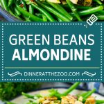 Receta de judías verdes con almendras |  Judías verdes con almendras |  Receta de judías verdes # frijoles verdes # diamantes # Sidedish #glutenfree #lowcarb #keto #dinner #dinneratthezoo